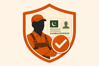 ڈیجیٹل دیہاڑی — CNIC تصدیق شدہ کاریگر بیج